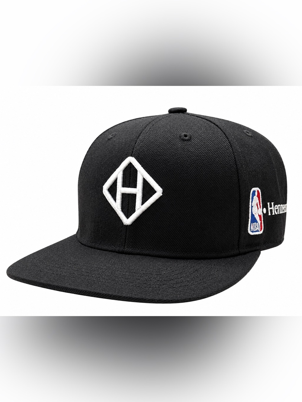Hennessy x NBA Black Embroidered Snapback Hat